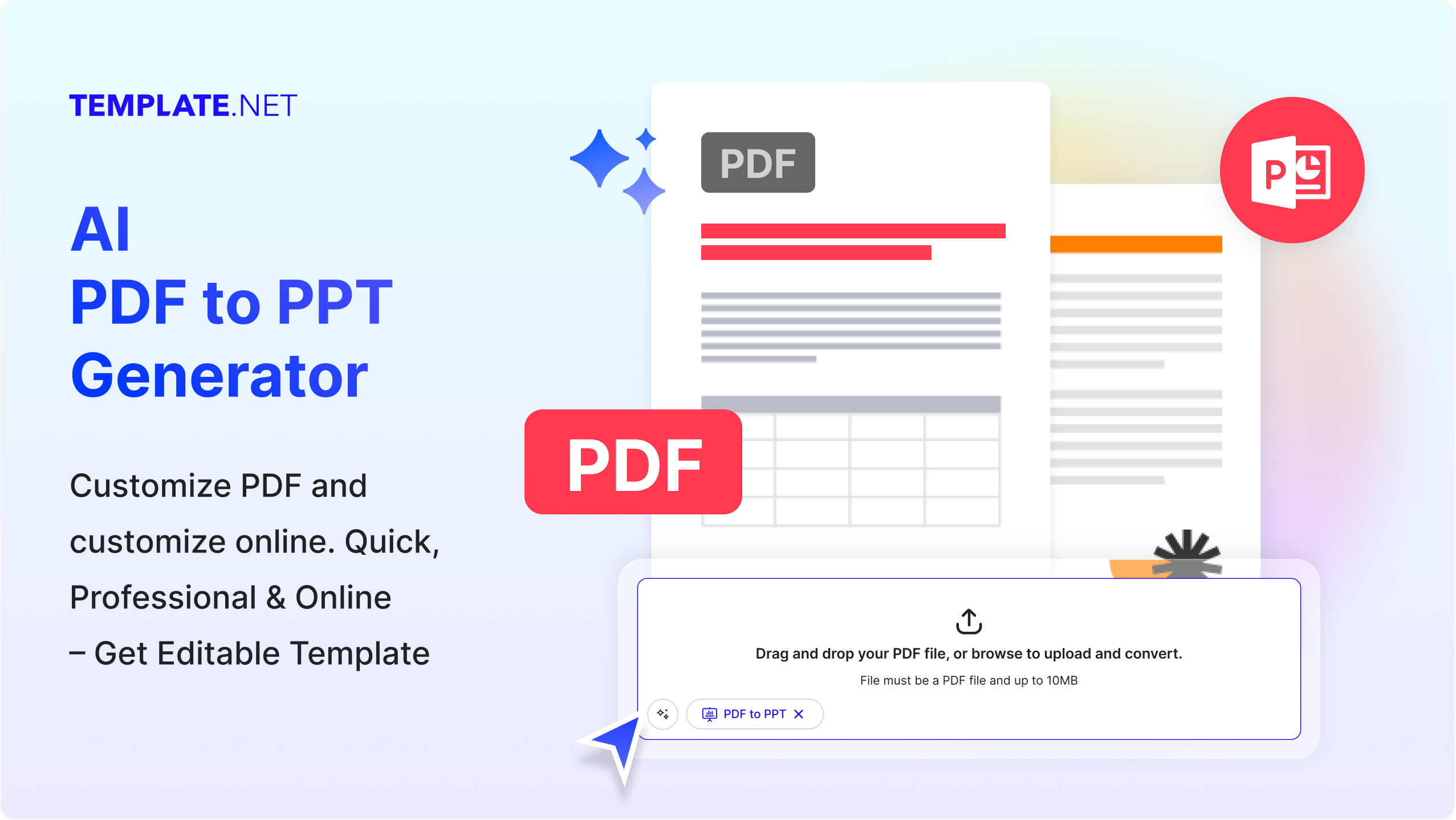 Free AI PDF to PPT Presentation Generator | Convert PDF Files into Editable PowerPoint Slides Online